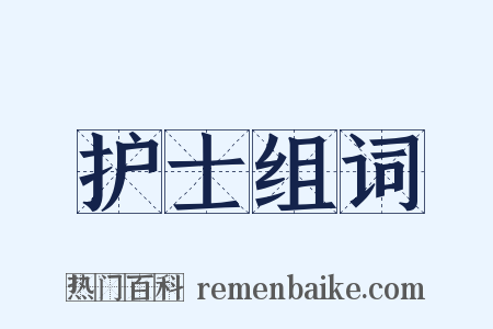 护士组词是什么意思的图片